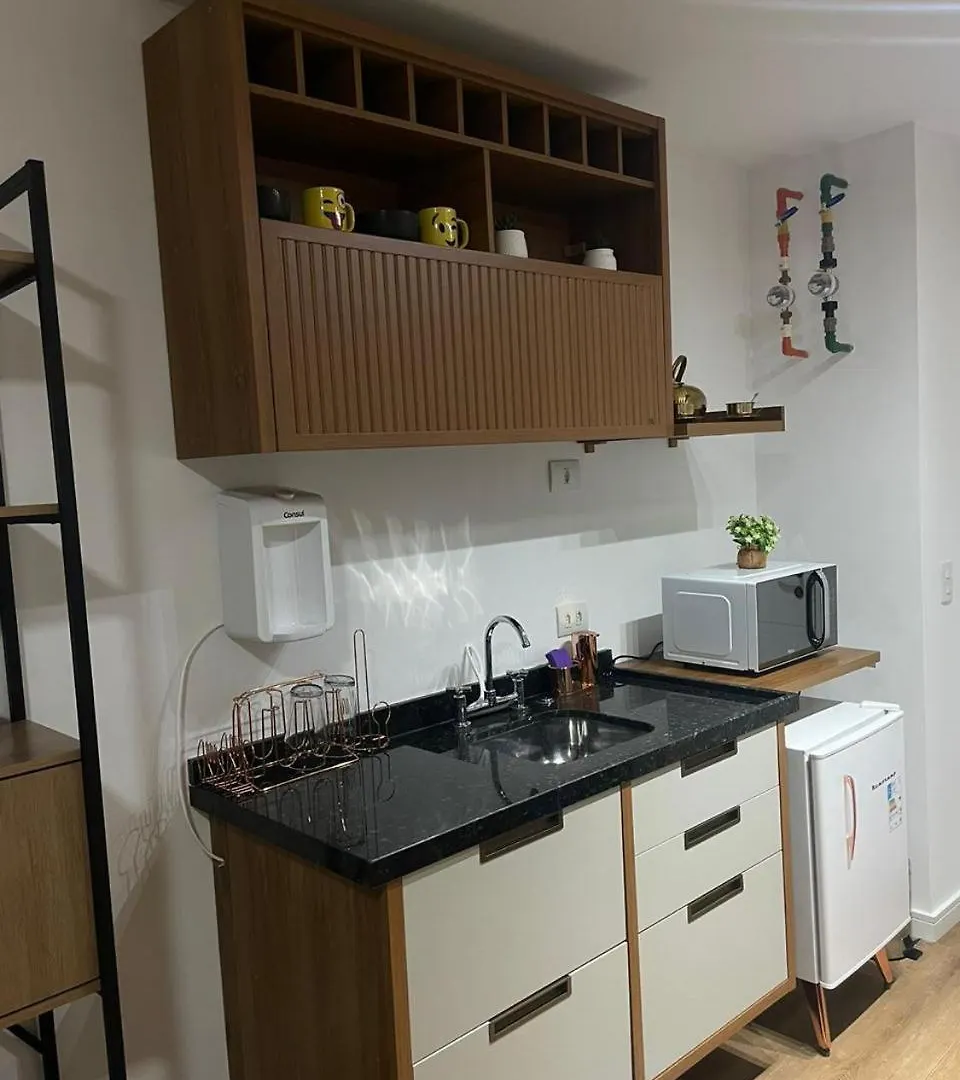 Studio Novo No Tatuape Ao Lado Do Metro Carrao Sao Paulo Apartment